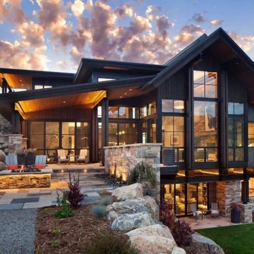 Breathtaking contemporary mountain home in Steamboat Springs